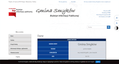 Desktop Screenshot of bip.smykow.pl